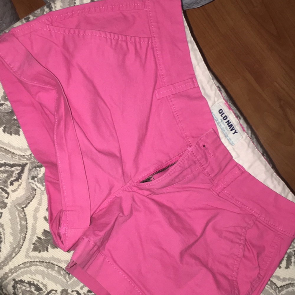 Pink shorts